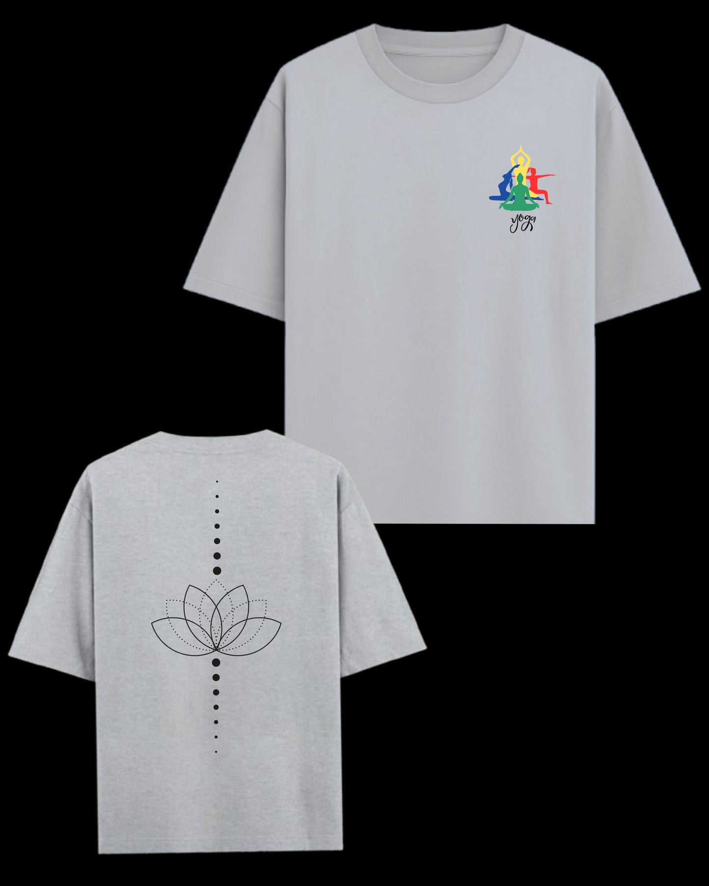Unisex Oversized Classic T-Shirt- > Special edition -International Yoga Day