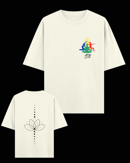 Unisex Oversized Classic T-Shirt- > Special edition -International Yoga Day