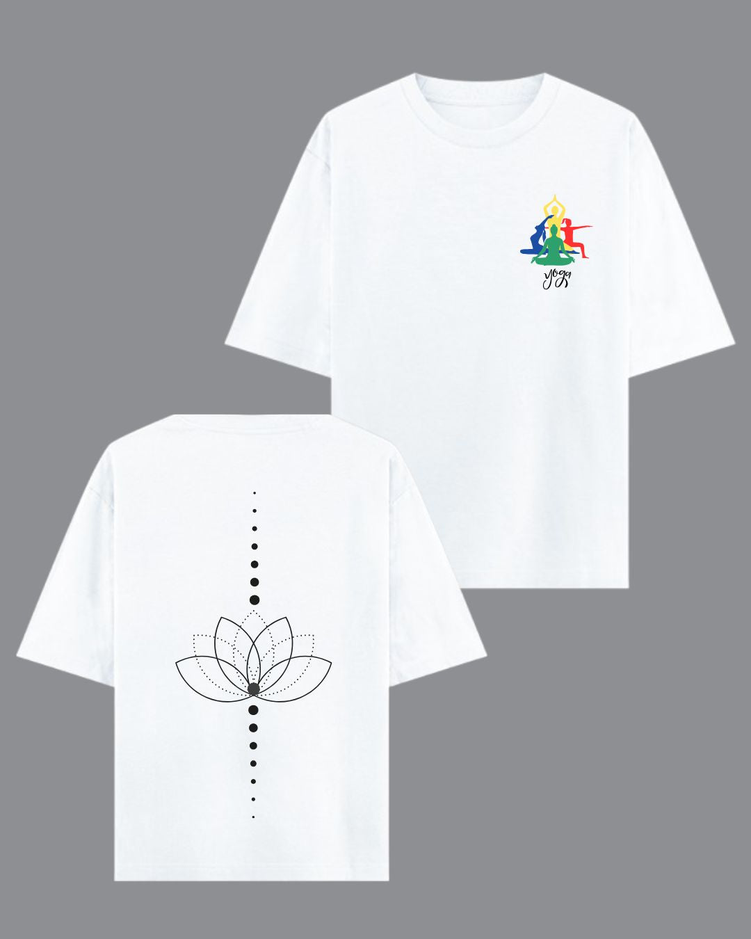 Unisex Oversized Classic T-Shirt- > Special edition -International Yoga Day